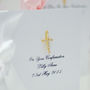 24k Gold Plate Diamante Cross Confirmation Card, thumbnail 2 of 6