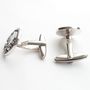 Personalised Coat Of Arms Cufflinks, thumbnail 3 of 3