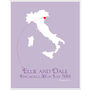 Engaged In Rome Personalised Print, thumbnail 5 of 11