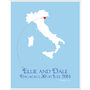 Engaged In Rome Personalised Print, thumbnail 6 of 11