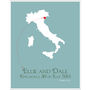 Engaged In Rome Personalised Print, thumbnail 10 of 11
