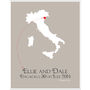 Engaged In Rome Personalised Print, thumbnail 11 of 11