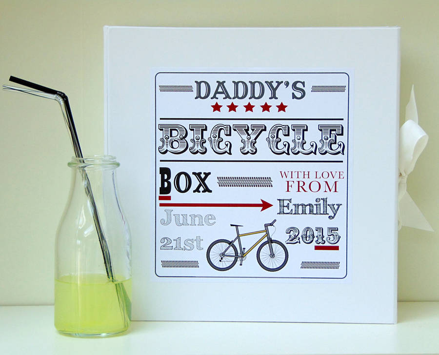 father's day gift - Original DaDDy S Bike Box