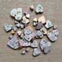 Scatter Love Hearts Wooden Table Confetti, thumbnail 5 of 5