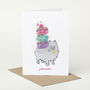 Pomeranian Dog 'Pom Aron' Birthday Card, thumbnail 1 of 2