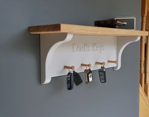 Key Racks For Home Personalised Key Rack In Choice Of Colour