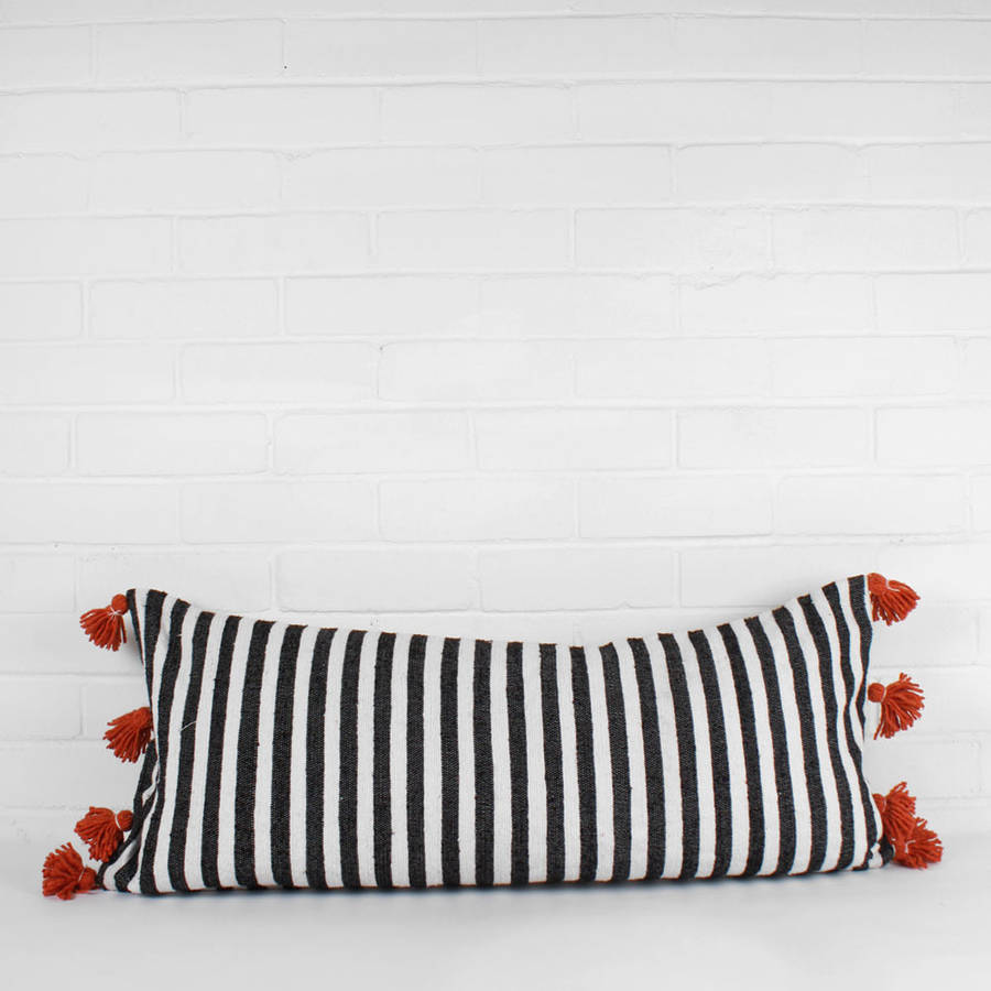 Stripe Oversized Cushions By Bohemia