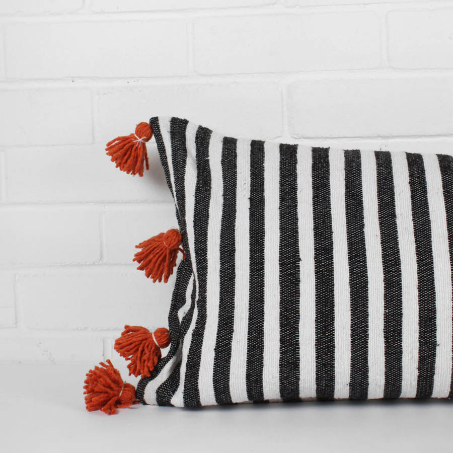 Stripe Oversized Cushions By Bohemia