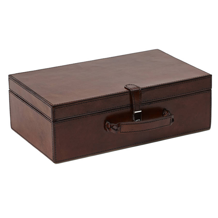 Leather Accessory Box By Life of Riley