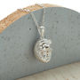 Sterling Silver Hedgehog Necklace, thumbnail 1 of 6
