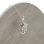 Sterling Silver Hedgehog Necklace, thumbnail 2 of 6
