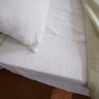 Stone Washed Bed Linen Flat Sheet, thumbnail 5 of 12