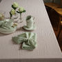 Stone Washed Rosa Linen Tablecloth, thumbnail 4 of 5