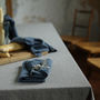 Stone Washed Taupe Linen Tablecloth, thumbnail 4 of 7