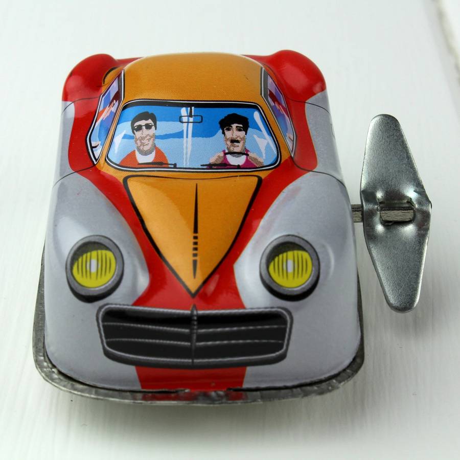 Random Racer Clockwork Tin Car By Nest