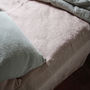 Stone Washed Pure Linen Fitted Sheet, thumbnail 6 of 10
