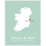 Engaged In Ireland Personalised Print, thumbnail 9 of 11