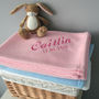 Personalised Baby's Blanket In Pink, thumbnail 6 of 9