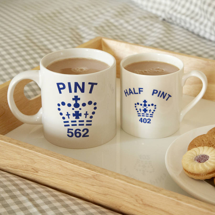  Pint  Sized Beer Mug  By Twisted Twee notonthehighstreet com