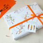 Christmas Snowman Wrapping Paper, thumbnail 7 of 8