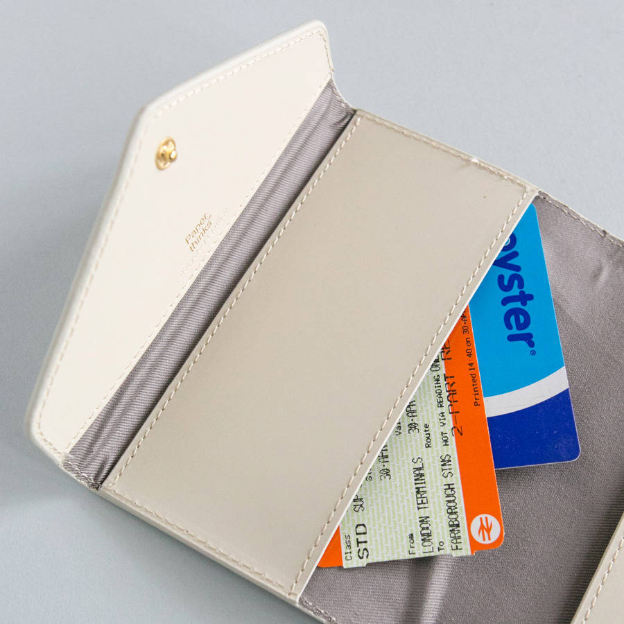 leather passport holder by begolden