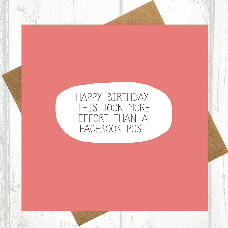 facebook birthday cards for friends