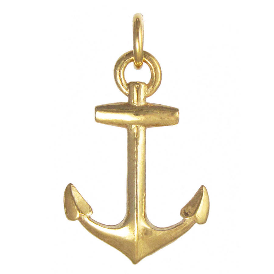 Anchor Charm By Black Pearl | notonthehighstreet.com