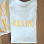 Personalised Mother, Daughter And Baby Duck T Shirts, thumbnail 5 of 5