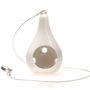 Hanging Ceramic Tealight Holder Air Plant Terrarium, thumbnail 5 of 6