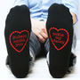 Personalised You Tickle My Fancy Men's Socks, thumbnail 2 of 5