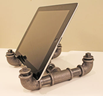 Industrial Pipe Stand For iPad And Tablets, 5 of 11