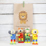 Three Animal Toys With Personalised Gift Bag, thumbnail 1 of 4