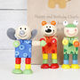 Three Animal Toys With Personalised Gift Bag, thumbnail 3 of 4