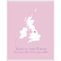 Engaged In The UK Personalised Print, thumbnail 4 of 11