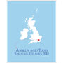 Engaged In The UK Personalised Print, thumbnail 6 of 11