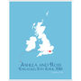 Engaged In The UK Personalised Print, thumbnail 7 of 11