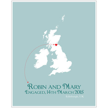 Engaged In The UK Personalised Print, 10 of 11