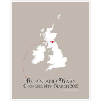 Engaged In The UK Personalised Print, 11 of 11