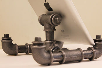 Industrial Pipe Stand For iPad And Tablets, 7 of 11