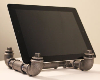 Industrial Pipe Stand For iPad And Tablets, 8 of 11