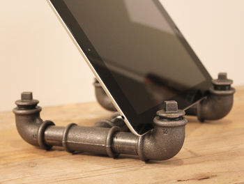 Industrial Pipe Stand For iPad And Tablets, 11 of 11