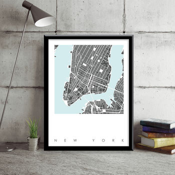 New York Map Art Print Limited Edition, 5 of 5
