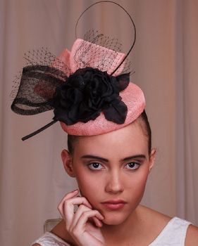 Sinamay With Silk Flower Hat, 4 of 5