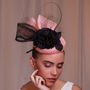 Sinamay With Silk Flower Hat, thumbnail 5 of 5