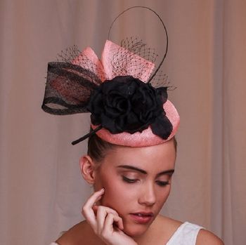 Sinamay With Silk Flower Hat, 5 of 5