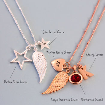 Design Your Own Angel Wing Necklace, 2 of 12