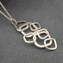 Silver Links Pendant And Chain, thumbnail 1 of 7