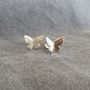 Silver Butterfly Studs, thumbnail 1 of 6