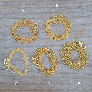 Solid 9ct Yellow Gold Chain Trace Chain Belcher Chain, 5 of 8