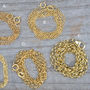 Solid 9ct Yellow Gold Chain Trace Chain Belcher Chain, thumbnail 4 of 6